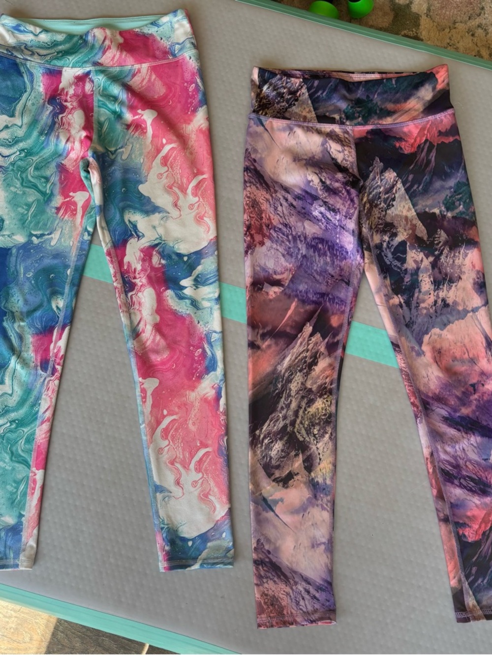 Kids Multicolor Active Leggings (2)